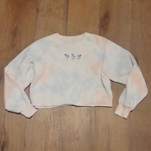 Hollister Long Sleeved Cropped Sweatshirt Size Xsmall